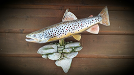 Reproduction Fish Mount